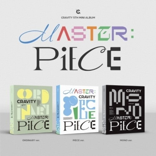 Cravity: Master:Piece - Random Cover - incl. 96pg Photobook, Lyric Card + Photocard