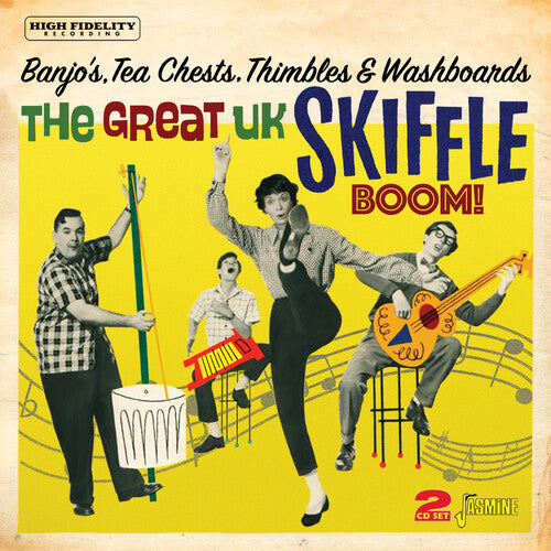 Banjos Tea Chests Thimbles & Washboards: Great Uk: Banjos, Tea Chests, Thimbles & Washboards: The Great UK Skiffle Boom! / Various