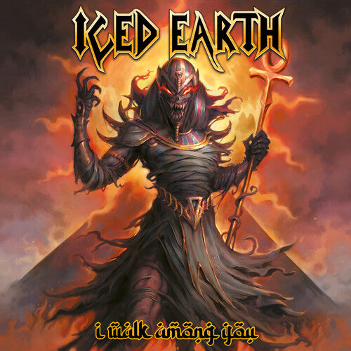 Iced Earth: Walk Among You - Brick Red/yellow/orange