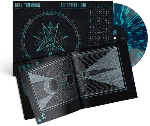 Bury Tomorrow: Seventh Sun - Deluxe Edition includes Blue/Teal Splatter Colored Vinyl housed in a Silver Embossed Foil Sleeve with a 10x10 Booklet