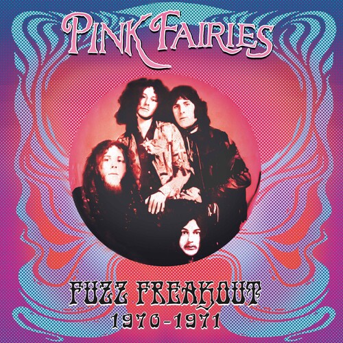 Pink Fairies: Fuzz Freakout 1970-1971 - Blue/pink/black Splatter