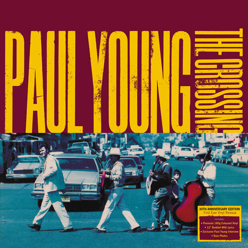 Young, Paul: Crossing: 30th Anniversary Edition - 180gm Turquoise Vinyl
