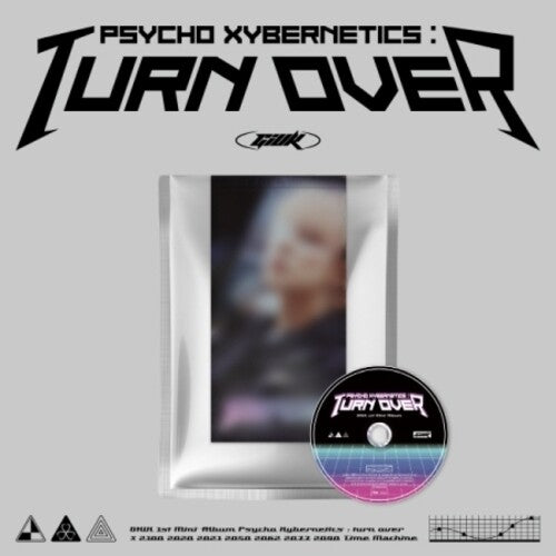 Giuk ( Onewe ): Psycho Xybernetics : Turn Over - incl. 72pg Photobook, Sticker, Folded Poster, 2 Photocards, ID Card, Lyric Poster, Ornament, Accordion Card + Film Mark