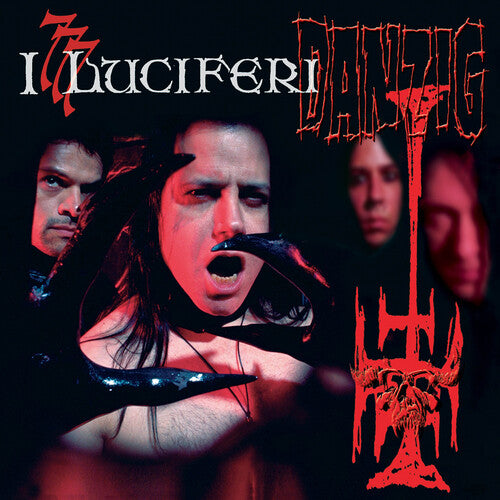 Danzig: 777: I Luciferi - Black/white/red Split Splatter