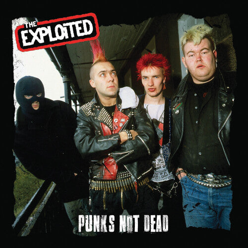 Exploited: Punk's Not Dead - Red/black Splatter