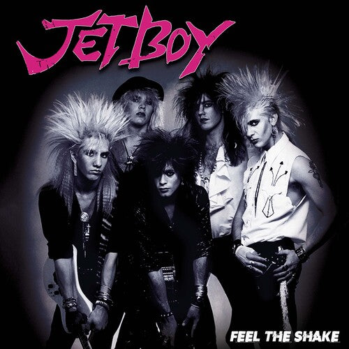 Jetboy: Feel The Shake - Pink/black Splatter