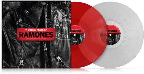 Many Faces of Ramones / Various: Many Faces Of Ramones / Various - Ltd Gatefold 180gm Clear & Red Vinyl