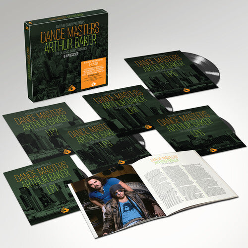 Arthur Baker Presents Dance Masters: Classic Dance: Arthur Baker Presents Dance Masters: Arthur Baker The Classic Dance Remixes - 6LP Boxset, Lift Off Lid Box Set, 16pp Booklet, 140-gram Black Vinyl, Signed insert