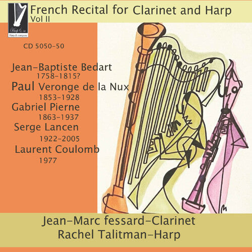 Fessard, Jean-Marc / Talitman, Rachel: French Recital For Clarinet & Harp Vol II