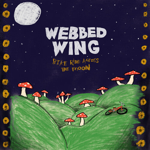 Webbed Wing: Bike Ride Across The Moon - Green