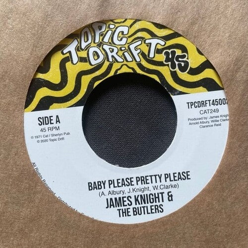 Knight, James / Butlers: Baby Please Pretty Please/Space Guitar