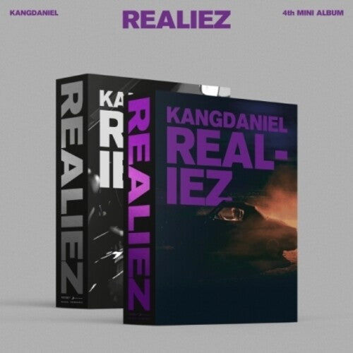 Kang Daniel: Realiez - Random Cover - incl. 64pg Photobook, Lyrcis Paper, Message Ticket, Stamp Sticker, Cube, Film Photo, 2 Photocards, Sticker + Tattooo Sticker