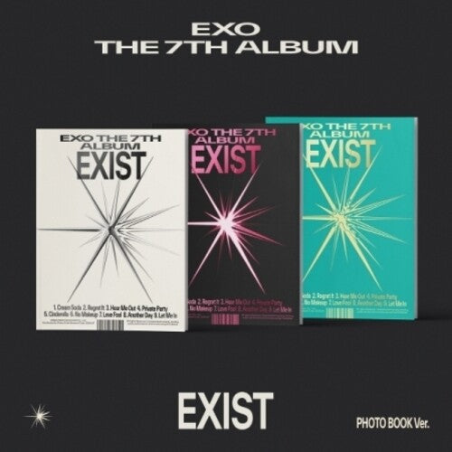 EXO: Exist - Photobook Version - Random Cover - incl. 112pg Photobook + more items