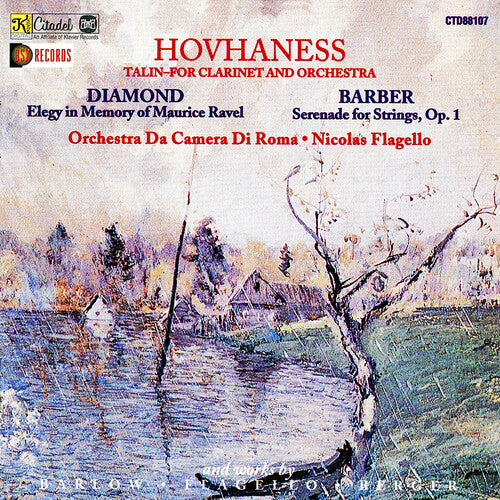 Hovhaness, Alan: Talin: Concerto For Clarinet And String Orchestra