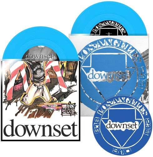 Downset: Anger/ritual & About Ta Blast 7"s - Blue