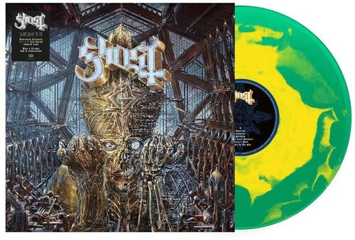 Ghost: Impera - Limited Australian Tour Exclusive Green & Gold Smash Colored Vinyl