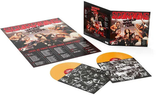 Scorpions: World Wide Live - 180-Gram Orange Colored Vinyl