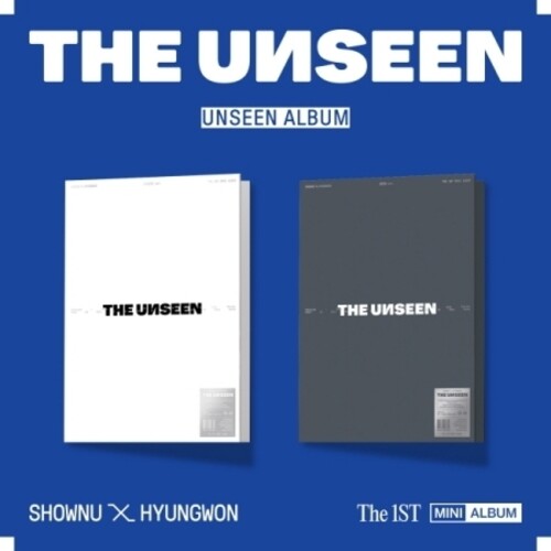 Shownu X Hyungwon: The Unseen - Random Cover - Unseen Album - incl. 92pg Photobook, Photocard, Folded Poster + Lenticular Bookmark