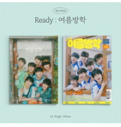 Wind - Ready: Summer Vacation (Random Cover) - incl. 74pg Photobook, Picture Diary Postcard, Polaroid Photo, Envelope, Photocard + Unit Photocard