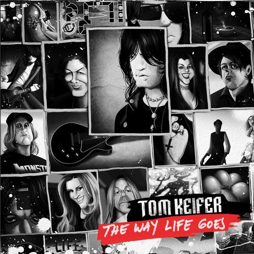 Keifer, Tom: THE Way Life Goes - RED/BLACK/WHITE SPLATTER