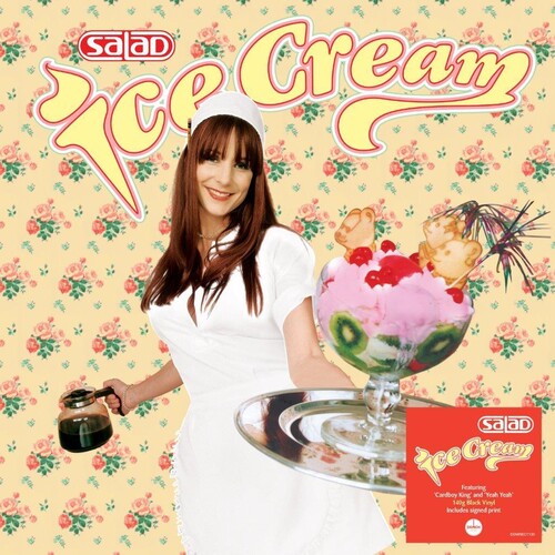 Salad: Ice Cream - 140-Gram Black Vinyl with Autographed Print