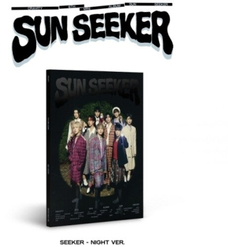 Cravity: [Sun Seeker] (6th Mini Album) Seeker - Night Ver. - Incl. Photobook, Photocard, Random Bookmark, Random Postcard & Folded Poster