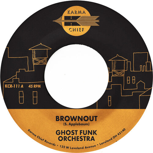 Ghost Funk Orchestra: Brownout / Boneyard Baile - Fire Red