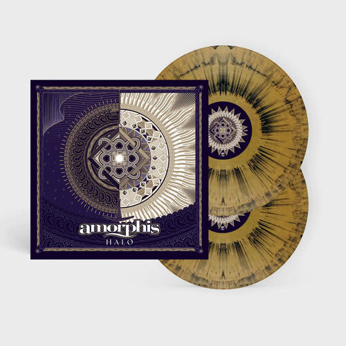 Amorphis: Halo - Gold & Black Dust Splatter Colored Vinyl