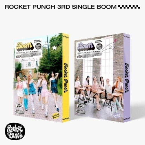 Rocket Punch: Boom - Random Cover - incl. 4 Index Cards, 40pc Photo Postcard Set, Photocard + Sticker