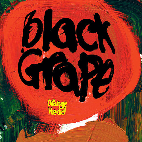 Black Grape: Orange Head - Orange & Black Colored Vinyl