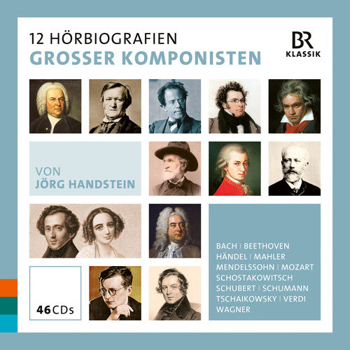 Bach, J.S. / Mendelssohn / Munich Radio Orchestra: 12 Hoerbiografien Grosser Komponisten Von Joerg