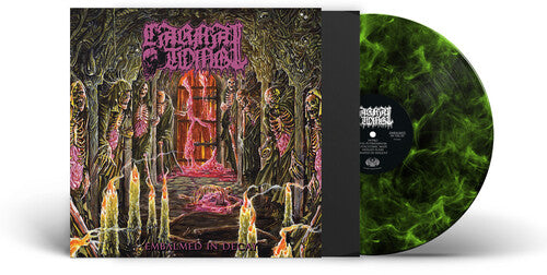 Carnal Tomb: Embalmed In Decay - Lime/Black Marbled