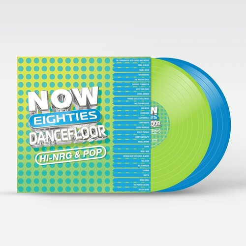 Now That's What I Call 80s Dancefloor: Hi-Nrg: Now That's What I Call 80s Dancefloor: Hi-Nrg & Pop / Various - Blue & Green Colored Vinyl