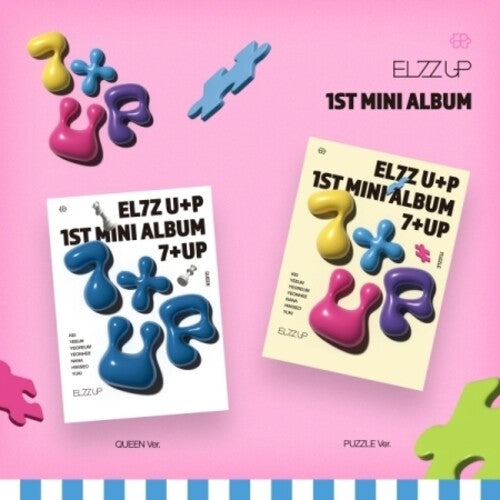 El7Z Up: 7+Up - Random Cover - incl. 80pg Photobook, Postcard, 2 Photocards, Unit Photocard, Sticker + Folding Poster