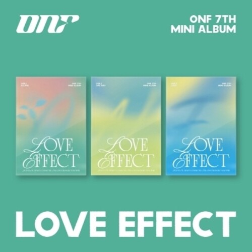 Onf: Love Effect - Random Cover - incl. 96pg Photobook, 12pg Lyric Book, Sticker, 2 Photocards, 4-Cut Photo, Love Medical Certificate, Message Card + Folded Poster