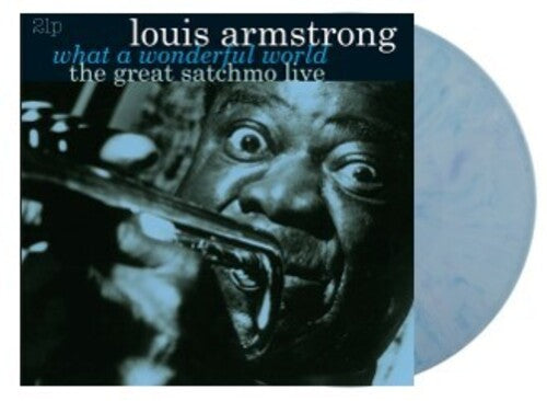 Armstrong, Louis: What A Wonderful World / The Great Satchmo Live - Ltd 180gm Blueberry Vinyl