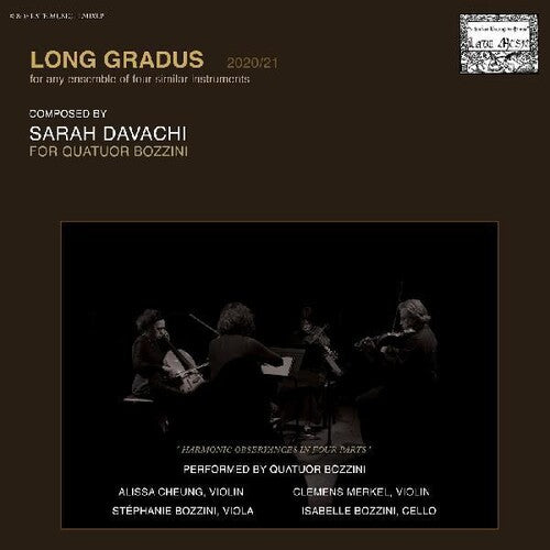 Davachi, Sarah: Long Gradus