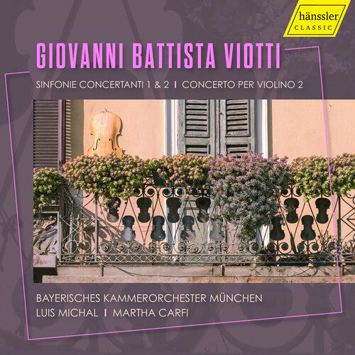 Viotti / Carfi / Bayerisches Kammerorchester Munch: Sinfonie Concertanti 1 & 2 Concerto Per Violino 2