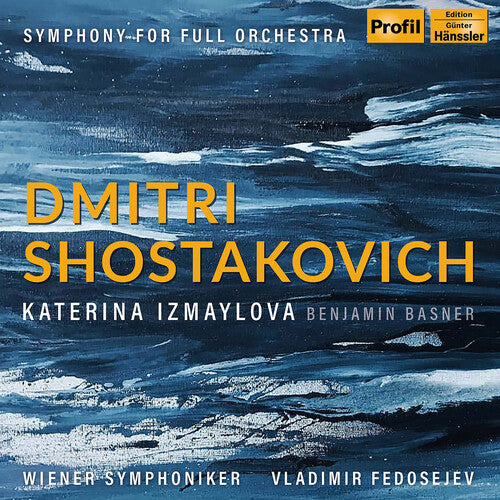 Shostakovich / Zwiauer / Wiener Symphoniker: Katerina Izmaylova - Live Recording of the