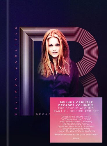 Carlisle, Belinda: Decades Volume 2: The Studio Albums Part 2 - 4CD Mediabook Boxset