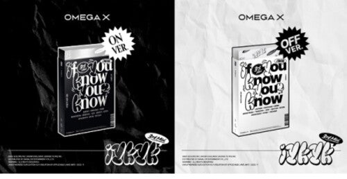 Omega X: Iykyk - incl.120pg Photobook, Bill Paper, Sticker, Photocard, Folding Poster + Unit Photocard