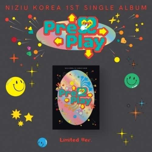 Niziu: Press Play - Limited Edition - incl. Photobook, 2 Photocards, Photocard Frame, Postcard, Sticker, ID Card + Transfer Application