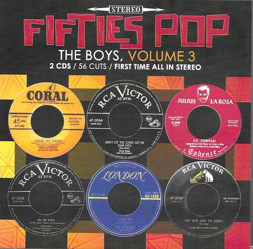 50s Pop Boys V3-56 Cuts-100% First Time / Var: 50s Pop Boys V3-56 Cuts-100% First Time Stereo