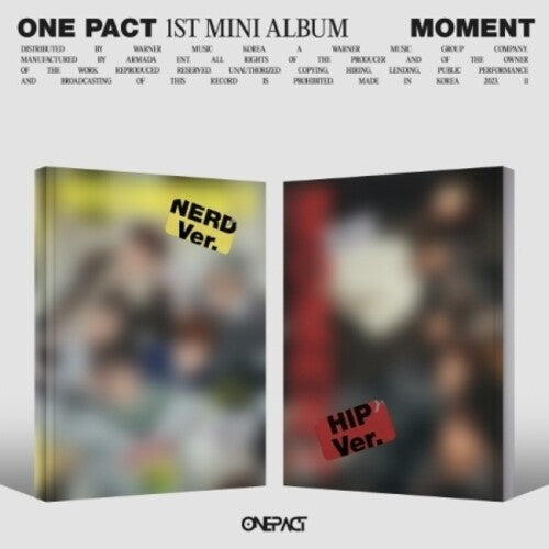 One Pact: Moment - Random Cover - Postcard, Photocard A + B, Polaroid + Sticker