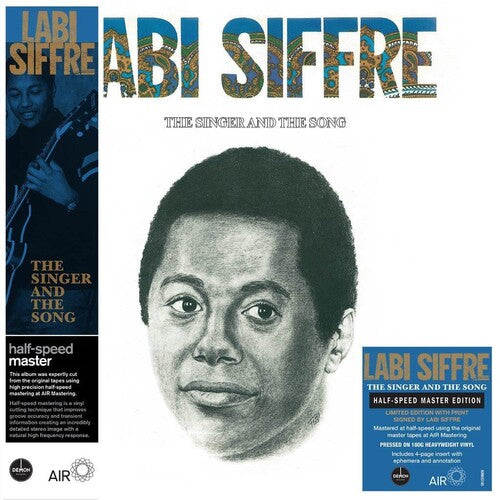 Siffre, Labi: Singer & The Song - Half-Speed Master 180-Gram Black Vinyl with Autographed Print