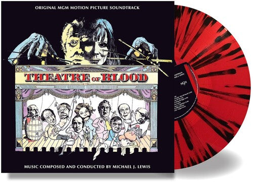 Lewis, Michael J: Theatre Of Blood (Original Soundtrack) - Blood Red & Black Splatter Colored Vinyl