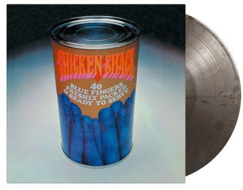 Chicken Shack: 40 Blue Fingers Freshly Packed & Ready To Serve - Limited 180-Gram Silver & Black Marble Colored Vinyl