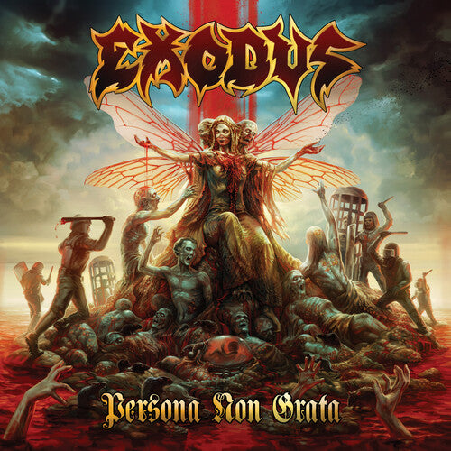 Exodus: Persona Non Grata - Clear Gold Black Turquoise Splatter