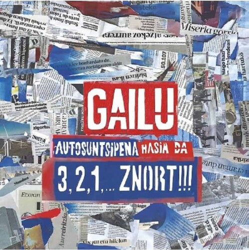 Gailu: Autosuntsipena Hasia Da 3,2,1... Znort!!! - LP+CD+MP3