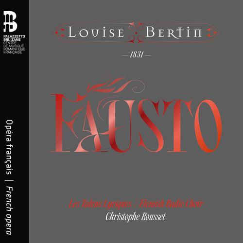 Bertin / Rousset / Deshayes / Flemish Radio Choir: Fausto